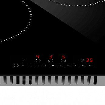 картинка Электрическая варочная панель Maunfeld AVCE4534SBK 