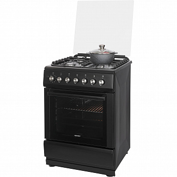 картинка Газовая кухонная плита Nordfrost GG 6062 B  картинка Газовая кухонная плита Nordfrost GG 6062 B