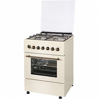 картинка Комбинированная кухонная плита Nordfrost GE 6064 YR  картинка Комбинированная кухонная плита Nordfrost GE 6064 YR
