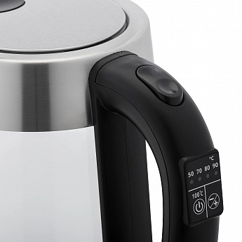 картинка Чайник электрический Krona Digitaler Glas Licht 1,7л 