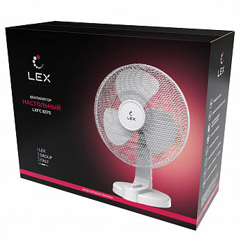 картинка Вентилятор настольный LEX LXFC8375   картинка Вентилятор настольный LEX LXFC8375