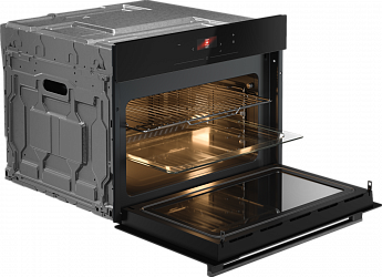 картинка Электрический духовой шкаф с функцией СВЧ Asko OCM24BGH черный 