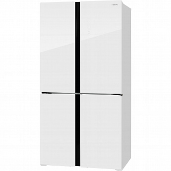 картинка Отдельностоящий холодильник Hiberg RFQ-555DX NFGW Inverter  картинка Отдельностоящий холодильник Hiberg RFQ-555DX NFGW Inverter