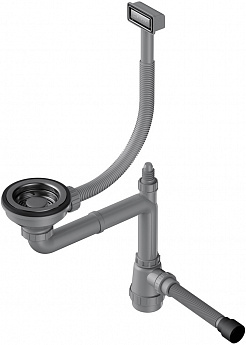 картинка Арматура для одночашевых моек с прямоугольным переливом WK-1 