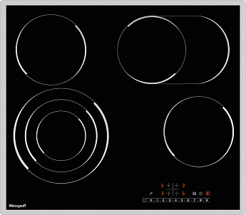 картинка Электрическая варочная панель Weissgauff HV 643 BSX 