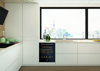 картинка Встраиваемый винный шкаф Franke FMA 36 WCR BK 