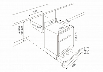 картинка Встраиваемый холодильник Kuppersbusch FKU 1545.0i 