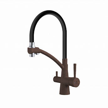 картинка Смеситель Gerdamix BROOKS (FL) black 