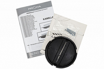 картинка Кухонная вытяжка Krona KAMILLA 600 WHITE (1 МОТОР) 