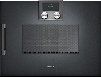 картинка Микроволновая печь встраиваемая Gaggenau BMP250100 антрацит  картинка Микроволновая печь встраиваемая Gaggenau BMP250100 антрацит