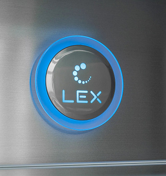 картинка Отдельностоящий холодильник Lex LCD505SSGID Сапфир / стекло  картинка Отдельностоящий холодильник Lex LCD505SSGID Сапфир / стекло