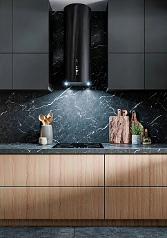 картинка Кухонная вытяжка Lex GAMMA 350 BLACK 