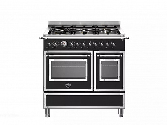 картинка Комбинированная кухонная плита Bertazzoni HER96L2ENET чёрный 