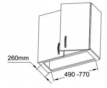 картинка Кухонная вытяжка Korting KHI 6997 GN 