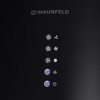 картинка Кухонная вытяжка Maunfeld LEE WALL 35 BLACK черный   картинка Кухонная вытяжка Maunfeld LEE WALL 35 BLACK черный