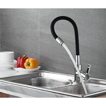 картинка Смеситель Ledeme L4898-2 черный 