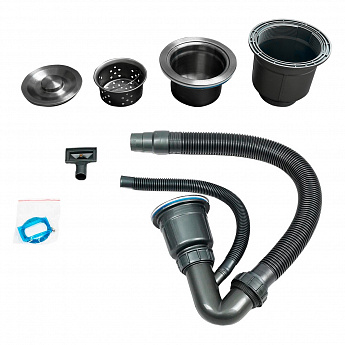 картинка Кухонная мойка Premial FLAGMAN GRAPHIT PRODIGY 7545 комплект 