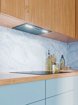 картинка Кухонная вытяжка Lex HYPER 600 BBL черная 