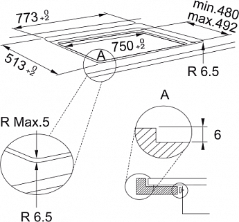 картинка Индукционная варочная панель Franke FSM 804 I B BK 
