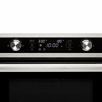 картинка Электрический духовой шкаф с функцией СВЧ Krona DUETTO 60 IX 