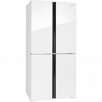 картинка Отдельностоящий холодильник Hiberg RFQ-555DX NFGW Inverter  картинка Отдельностоящий холодильник Hiberg RFQ-555DX NFGW Inverter