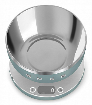 картинка Кухонные весы Smeg KSC01EGMWW изумрудно-зеленый  картинка Кухонные весы Smeg KSC01EGMWW изумрудно-зеленый