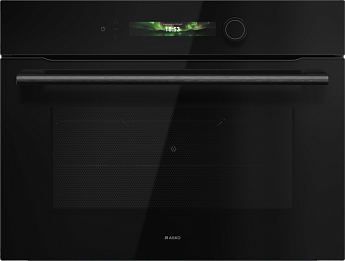 картинка Электрический духовой шкаф с функцией СВЧ Asko OCM54BGH черный 