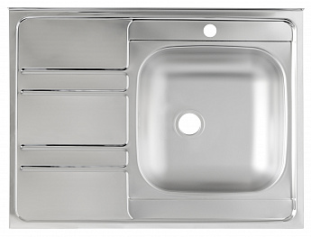 картинка Мойка для кухни Ukinox Иннова IND800.600 ---6C 0R- 