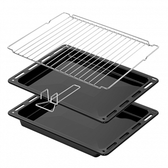картинка Электрический духовой шкаф Maunfeld EOEH7613B Glossy 