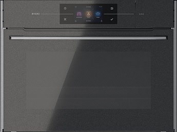 картинка Электрический духовой шкаф с функцией СВЧ и пароварки Asko OCSM8478G 