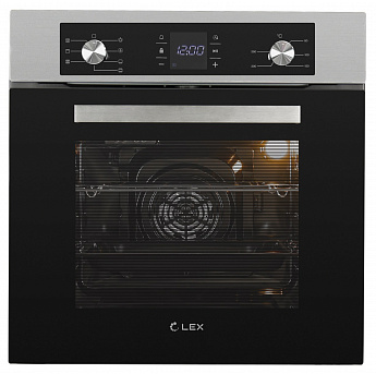 картинка Духовой шкаф Lex EDM 071 IX нержавеющая сталь 