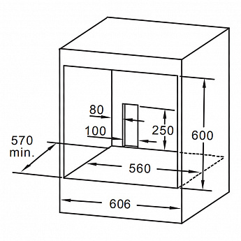 картинка Электрический духовой шкаф Midea MO67003GB 