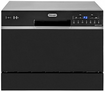 картинка Посудомоечная машина Delonghi DDW 07T CRISOLITA черный  картинка Посудомоечная машина Delonghi DDW 07T CRISOLITA черный