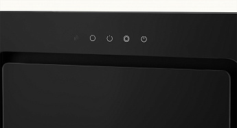 картинка Кухонная вытяжка Weissgauff Intense 600 Touch Black Glass 
