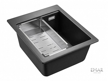 картинка Мойка для кухни Emar Quartz EMQ-1420.Q  картинка Мойка для кухни Emar Quartz EMQ-1420.Q
