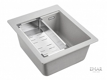 картинка Мойка для кухни Emar Quartz EMQ-1420.Q  картинка Мойка для кухни Emar Quartz EMQ-1420.Q