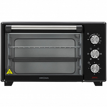 картинка Мини-печь Krona OFEN 28 BL черная  картинка Мини-печь Krona OFEN 28 BL черная